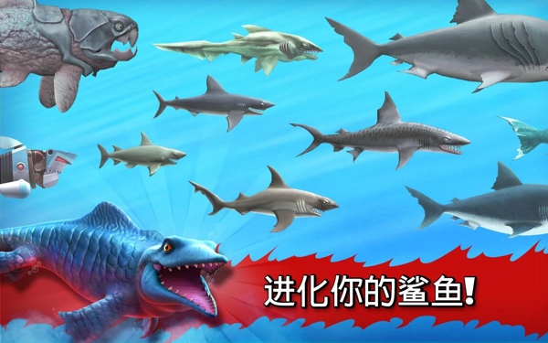 饥饿鲨鱼的进化修改版